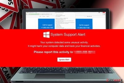 System Support Alert scam