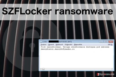 An example of SZFLocker ransomware ransom note