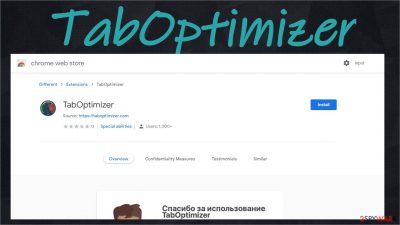 TabOptimizer adware