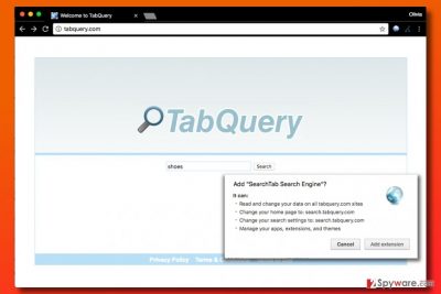 Tabquery.com hijack