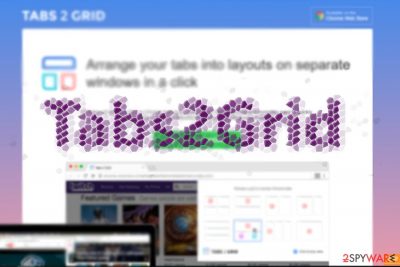 The image displaying Tabs2Grid