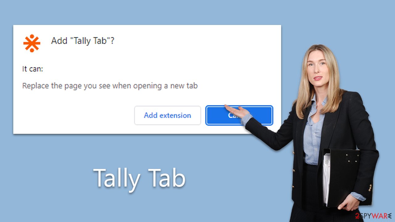 Tally Tab hijacker
