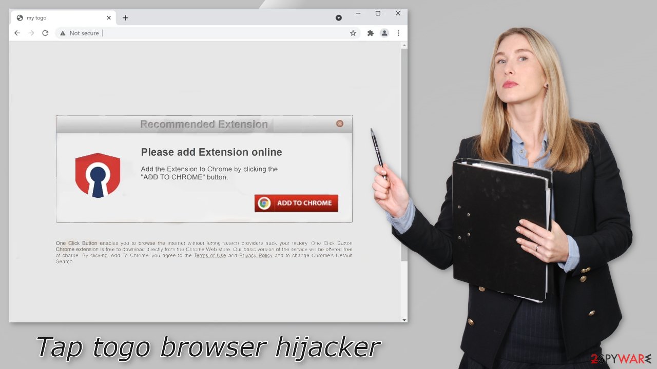Tap togo browser hijacker