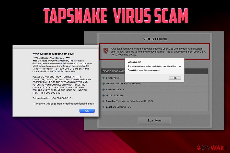 Tapsnake virus