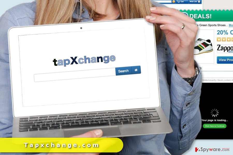 The picture of Tapxchange.com hijacker