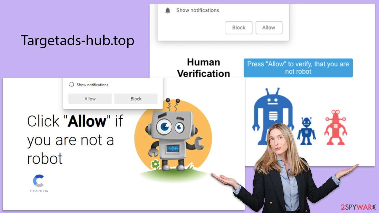 Targetads-hub.top scam