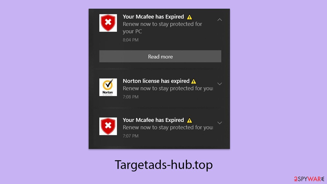 Targetads-hub.top ads