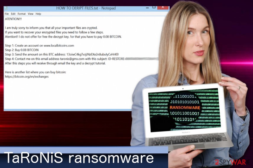 TaRoNiS ransomware virus