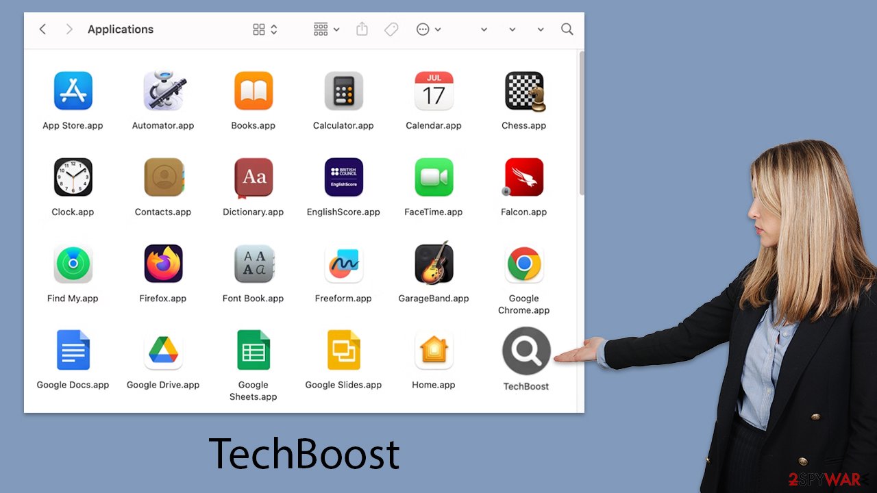 TechBoost virus