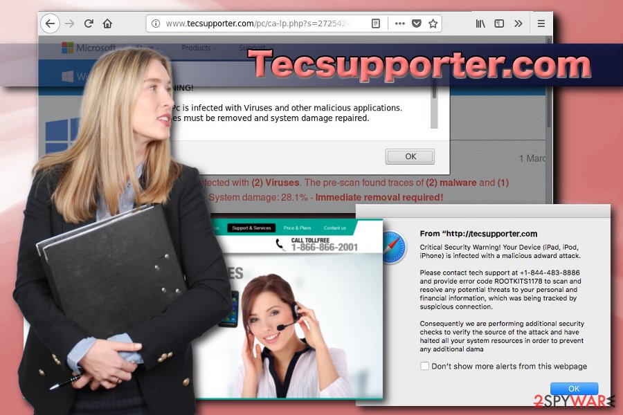 Tecsupporter.com adware