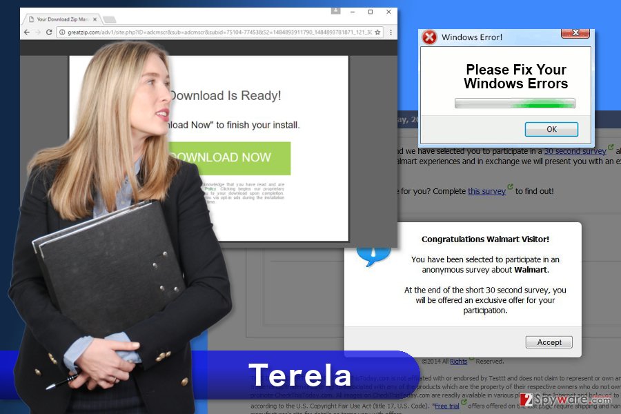 The example of Terela ads