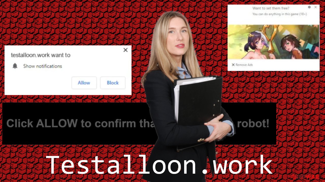 Testalloon.work adware