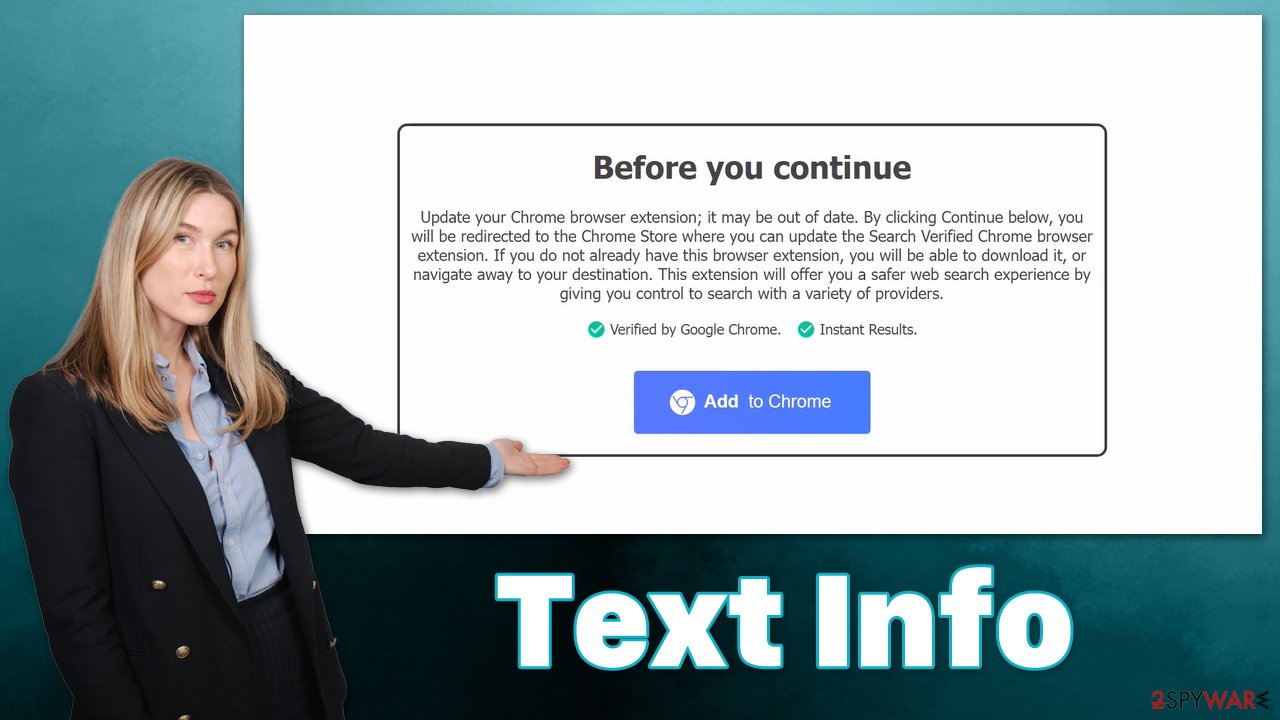Text Info adware