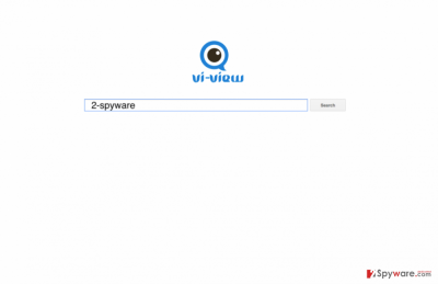 The latest version of Vi-view browser hijacker