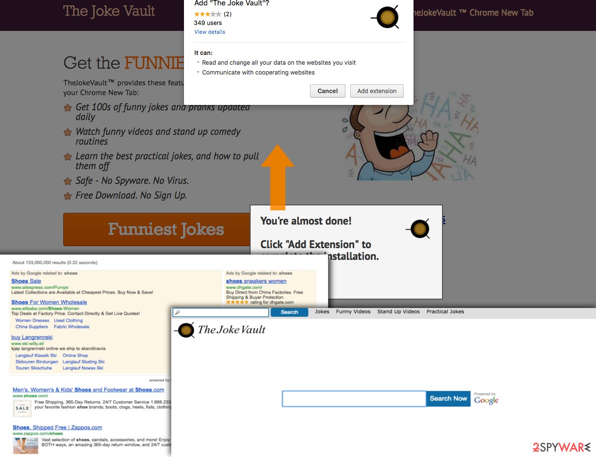 Remove Joke Vault virus (Virus Removal Guide)