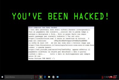 The Magic ransomware attack