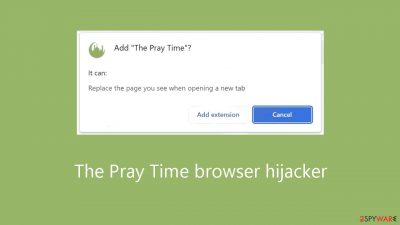 The Pray Time browser hijacker