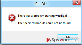 The specified module could not be found snapshot The specified module could not be found snapshot