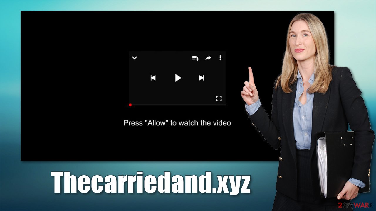 Thecarriedand.xyz scam