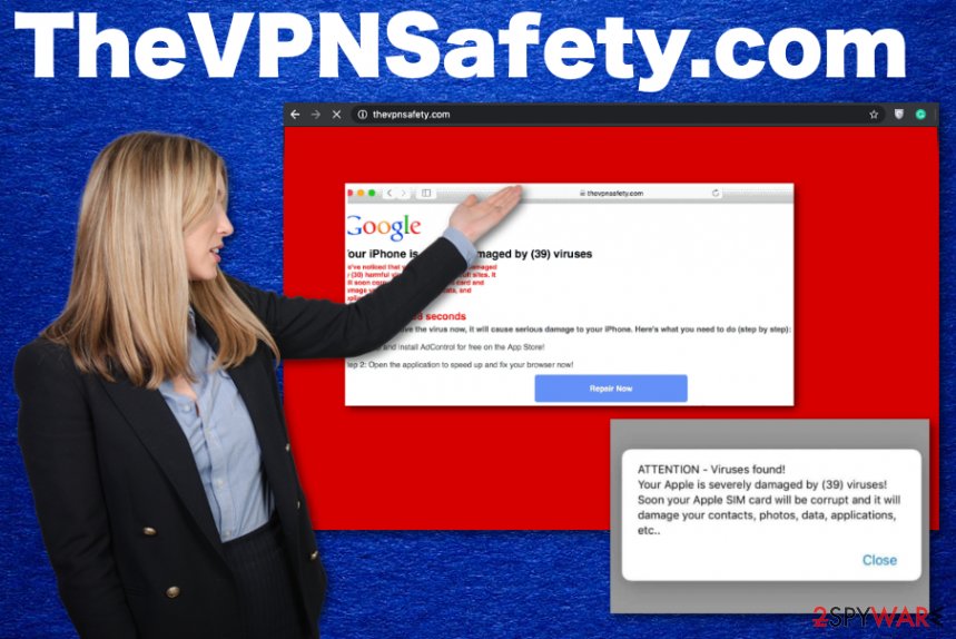 Thevpnsafety.com virus