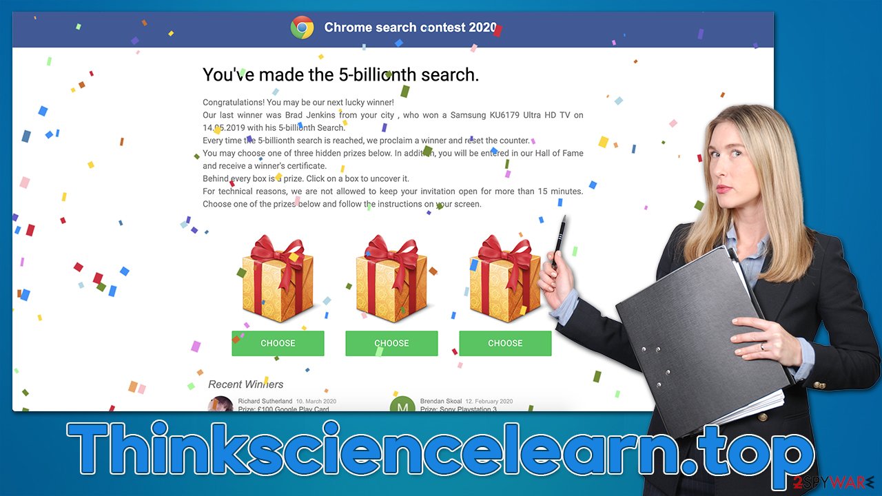 Thinksciencelearn.top virus