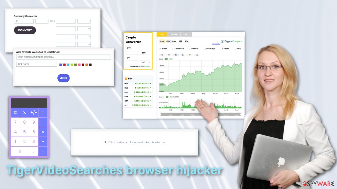 TigerVideoSearches browser hijacker