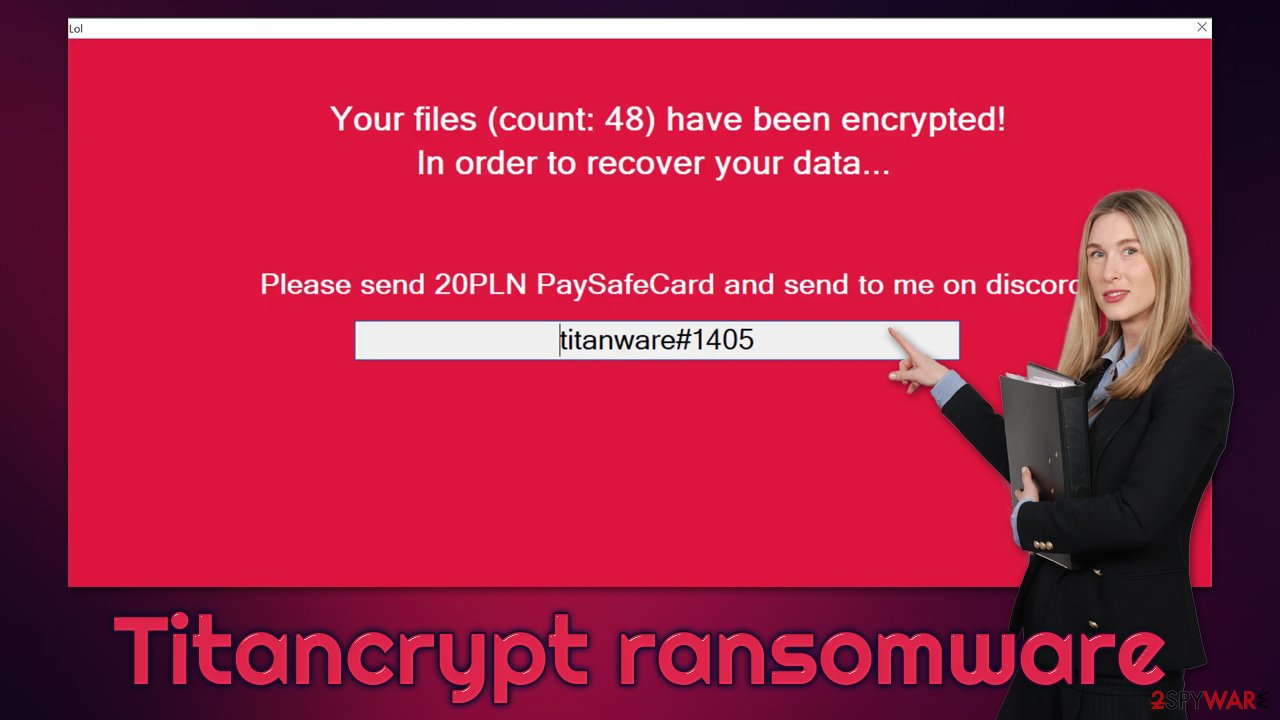 Titancrypt ransomware
