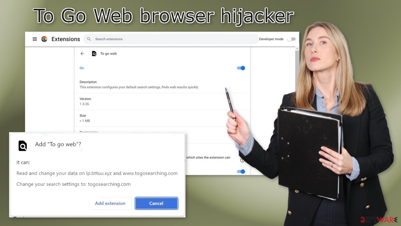 To Go Web browser hijacker