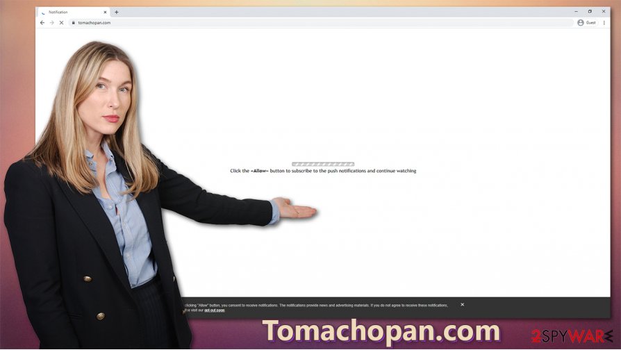 Tomachopan.com virus