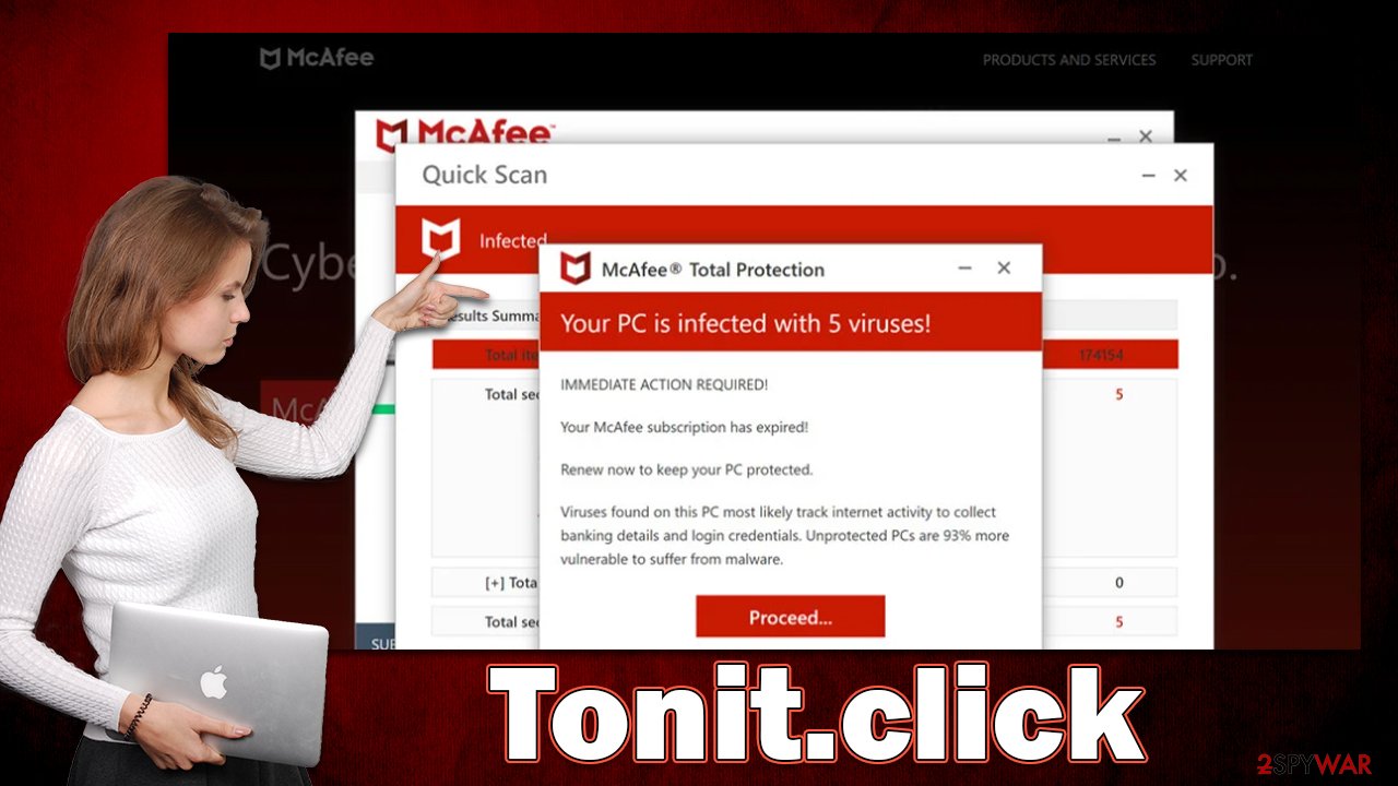 Tonit.click scam