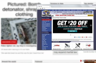 The picture illustrating Ads by Tools Plus