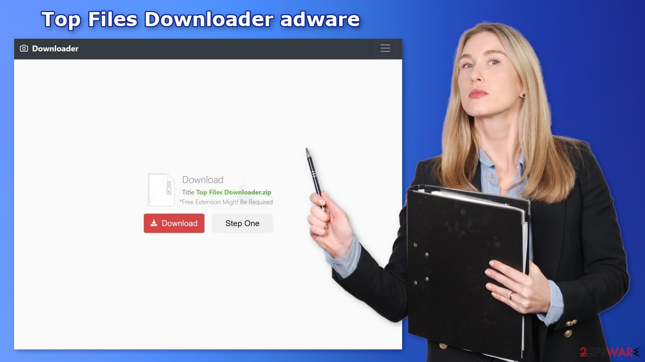 Top Files Downloader adware