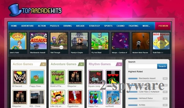 TopArcade Hits virus snapshot TopArcade Hits virus snapshot
