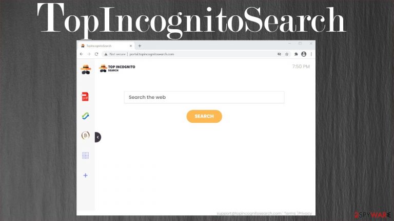 TopIncognitoSearch browser hijacker