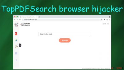 TopPDFSearch browser hijacker