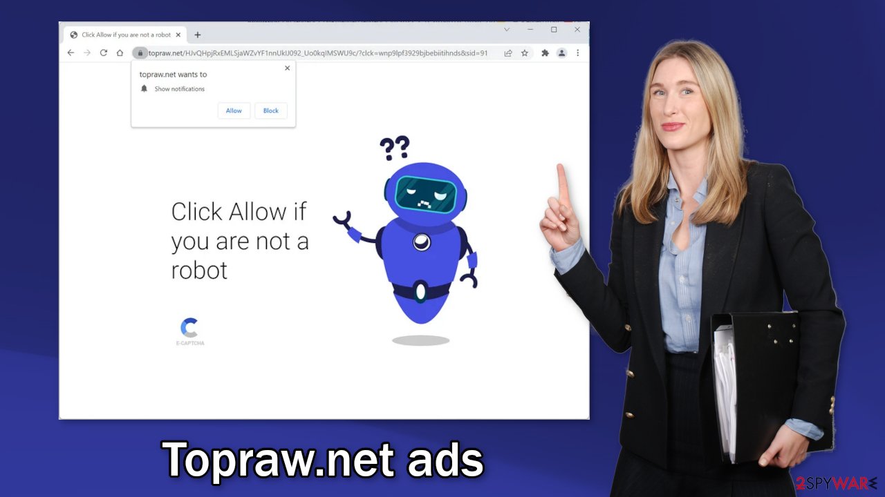 Topraw.net ads