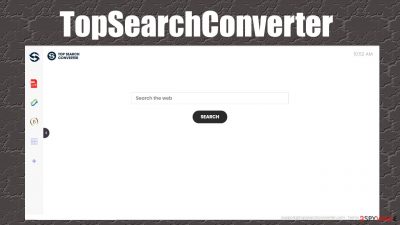 TopSearchConverter browser hijacker