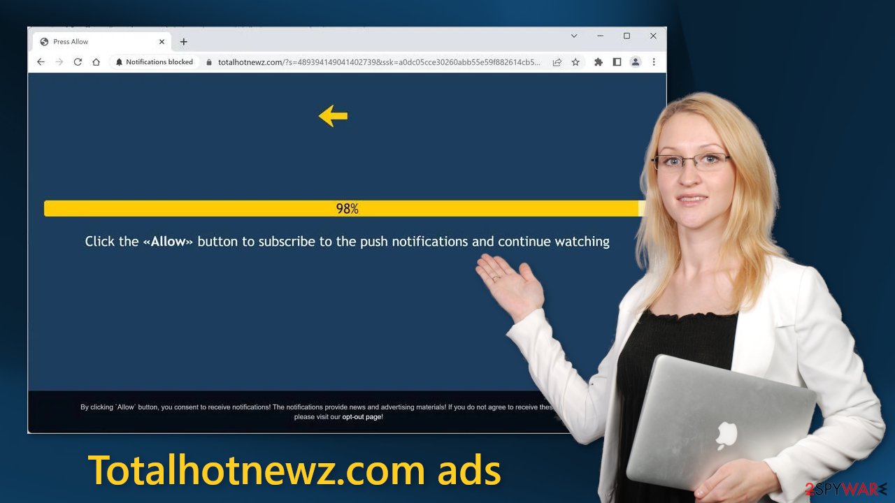 Totalhotnewz.com ads
