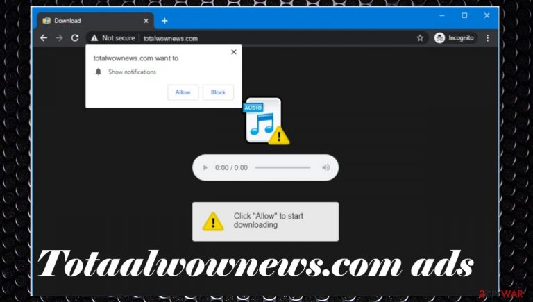 Totalwownews.com ads
