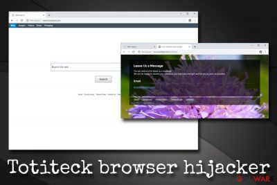 Totiteck browser hijacker