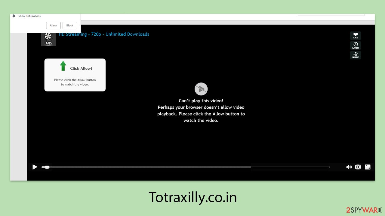 Totraxilly.co.in ads