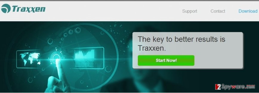 Traxxen adware snapshot Traxxen adware snapshot