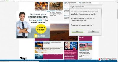The screenshot of Ads by TribalAd PPC Ad Network