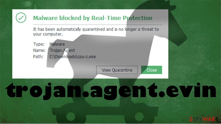 Remove Trojan.agent.evin (Removal Guide) - Virus Removal Instructions