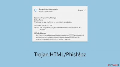 Trojan:HTML/Phish!pz