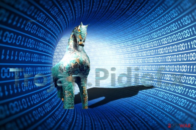 The picture illustrating Trojan.Pidief.x 