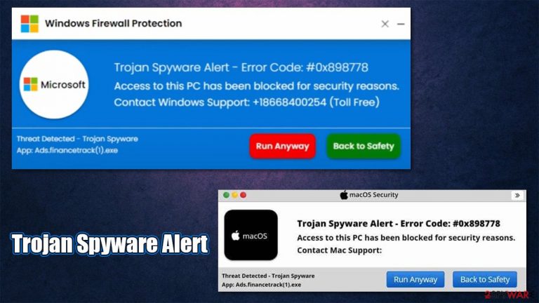 Trojan Spyware Alert