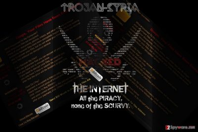 The image of Wana Decrypt0r Trojan-Syria Editi0n