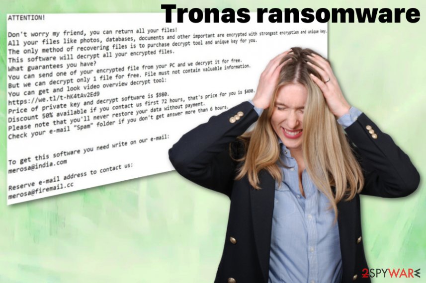 Tronas crypto virus