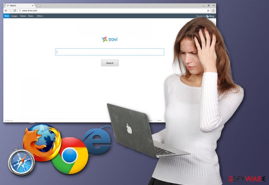 Trovi browser hijacker